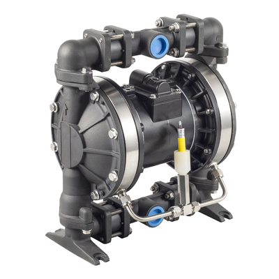 Luftbetriebene Diaphragmenpumpe mit Leckagevorrichtung für maximale Leistung